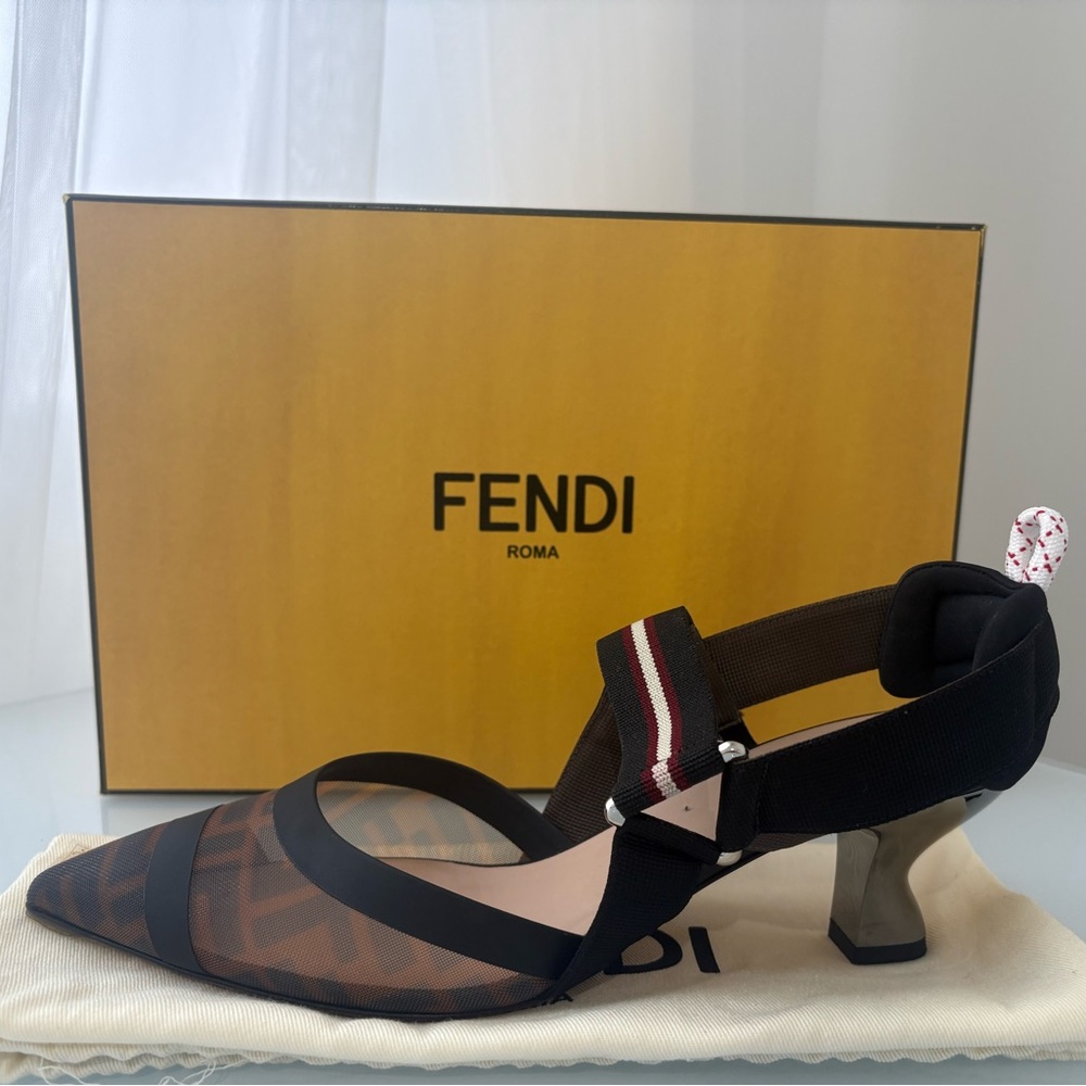 FENDI medium heel pumps. Super comfortable!